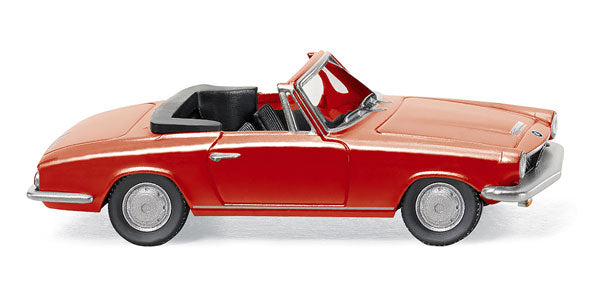 Wiking 018798 1/87 Scale 1967 BMW 1600 GT Cabrio / Convertible