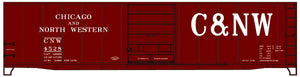 Accurail 5502 Ho 50'Steel Boxcar C&Nw