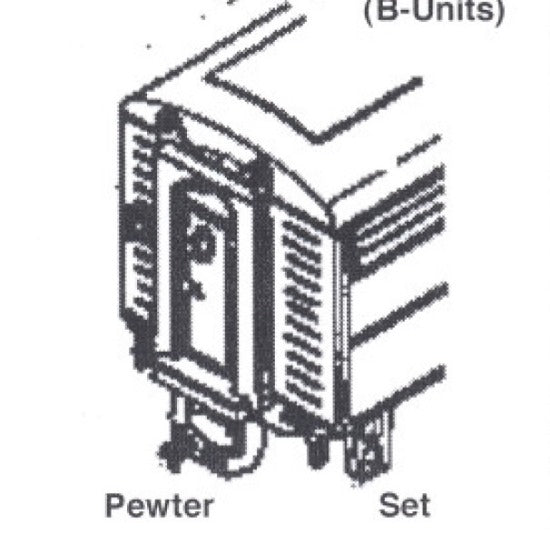 Details West 209 HO F Units Parts (B Units) Set