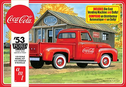AMT Models 1144 1/25 Cola-Cola 1953 Ford Pickup Truck