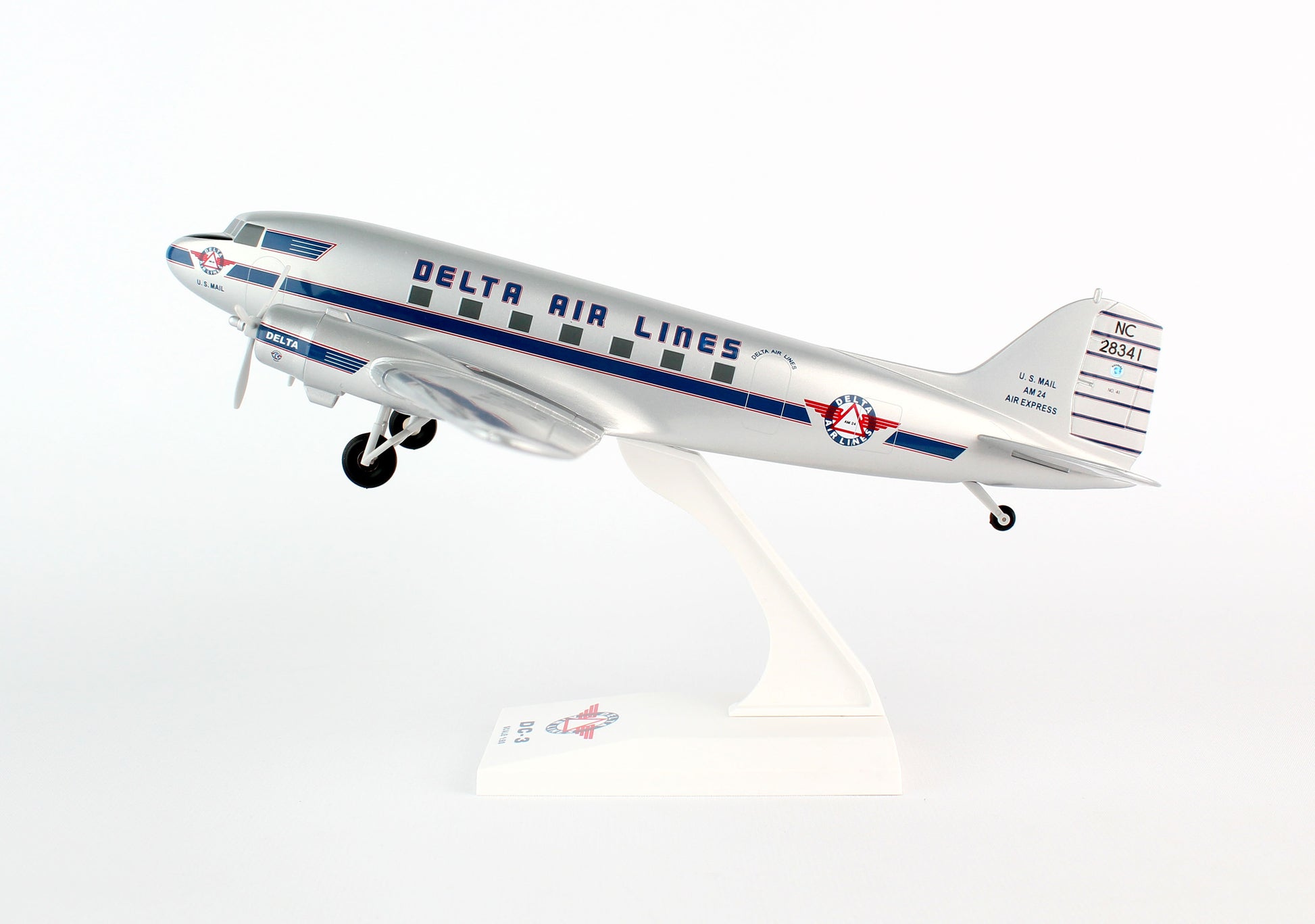 Skymarks SKR676 Skymarks Delta Dc-3 1/80 Reg#Nc28341 W/Gear