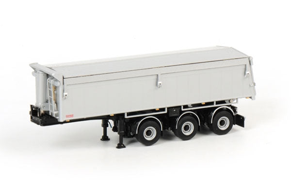 WSI 03-1003 1/50 Scale Asphalt and Sand 3-Axle Tip Trailer