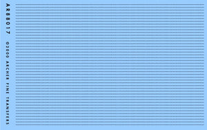 Archer Fine Transfers 88017 Surface Details: .015" (.38mm) Arc Weld Beads (Various Scales)