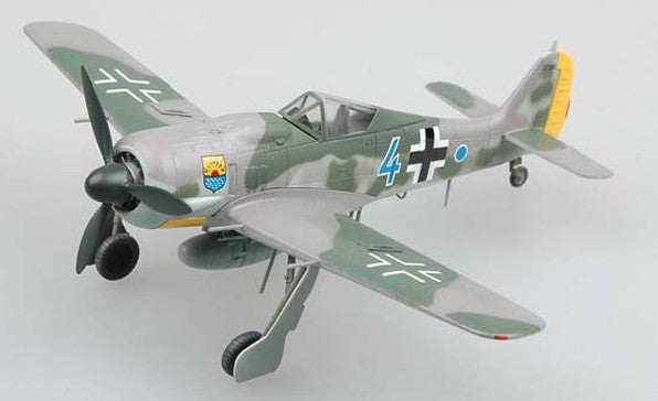 MRC (Model Rectifier Corp) 36363 1/72 Fw190A8 Bule 4 Commander 12/JG5 Bardufoss Airfield 1944 (Built-Up Plastic)