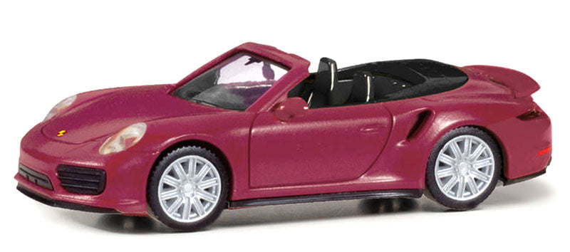 Herpa 038928R 1/87 Scale Porsche 911 Turbo Convertible