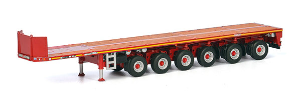 WSI 04-1174 1/50 Scale Goldhofer 6-Axle Ballast Trailer