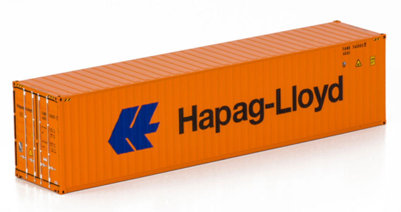 WSI 04-2134 1/50 Scale Hapag-Lloyd - 40ft Container Premium Line