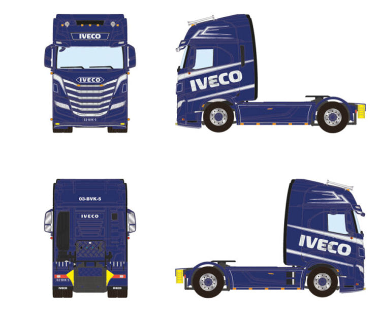 WSI 04-2191 1/50 Scale Premium Line - Iveco S-Way AS High 4X2