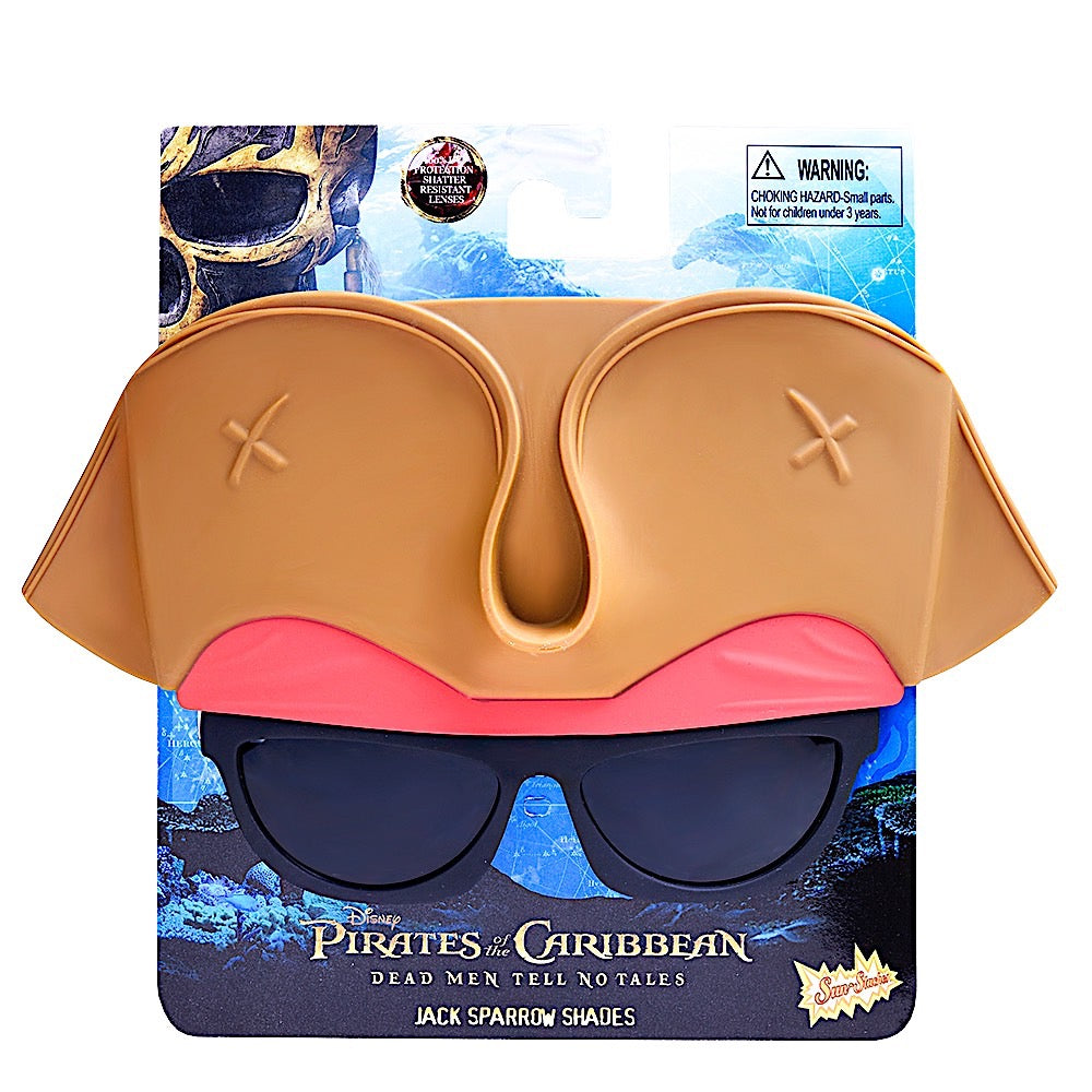 Sunstaches SG2830 Sunstaches Pirates Of The Caribbean Jack Sparrow