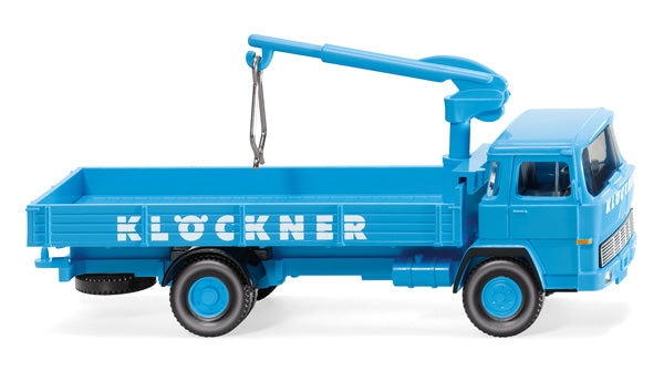 Wiking 042301 1/87 Scale Klockner - Magirus 100 D7 Flatbed Truck