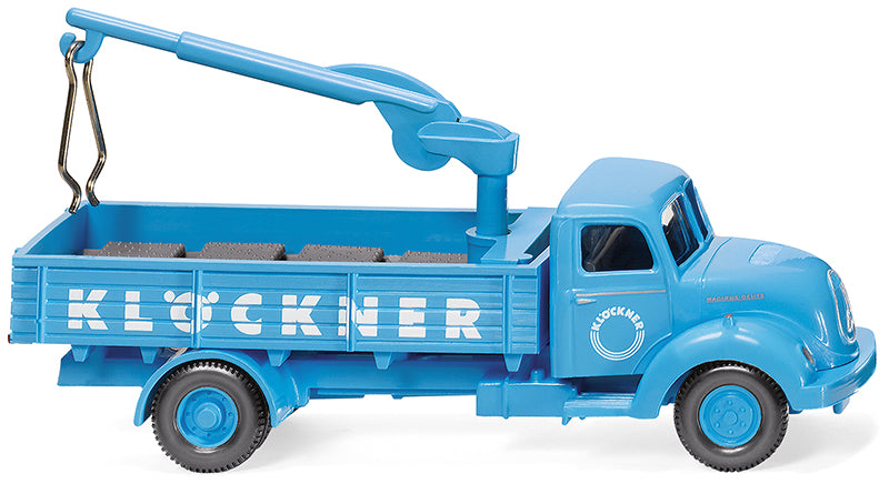 Wiking 042603 1/87 Scale Klockner - Magirus Sirius Flatbed Truck