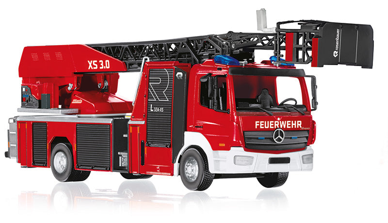 Wiking 043103 1/43 Scale Fire Service - Mercedes-Benz Atego Rosenbauer DL L32A-XS