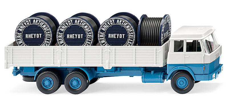 Wiking 043309 1/87 Scale Hanomag Henschel High-sided Flatbed Truck