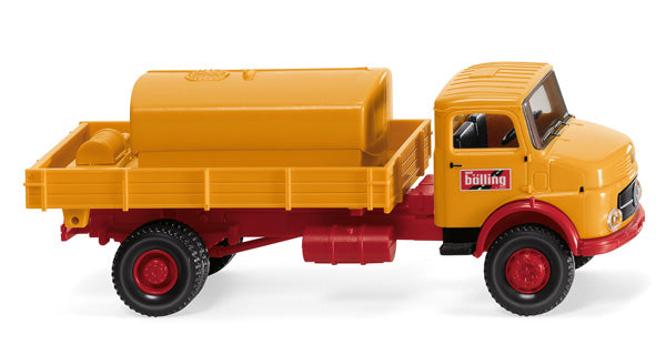 Wiking 043802 1/87 Scale Bolling - Mercedes-Benz Flatbed Truck