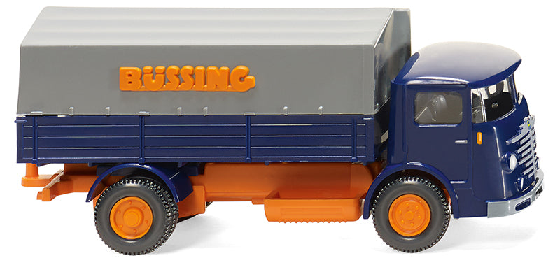 Wiking 047601 1/87 Scale Bussing 4500 Flatbed Truck