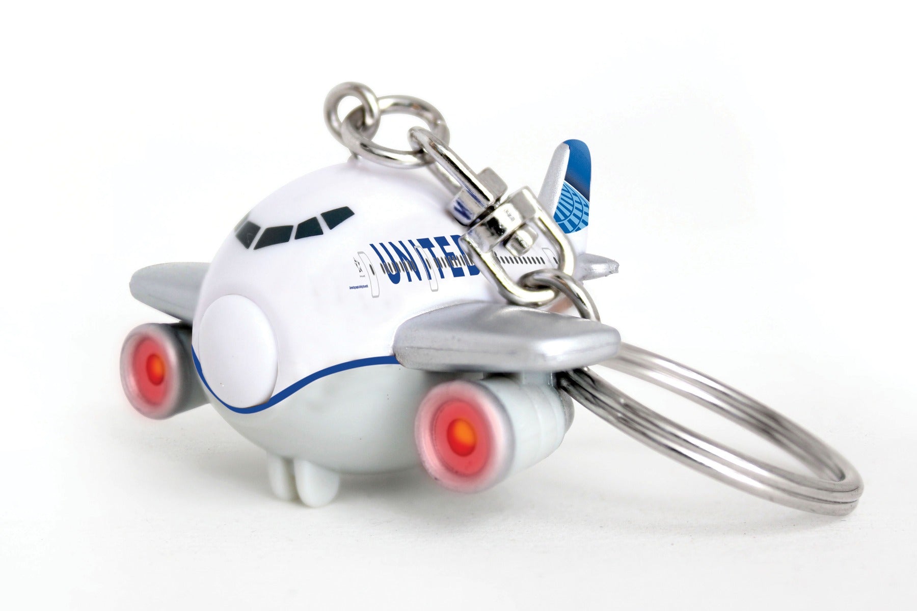 Daron Airplane Keychains W/Light & Sound TT86399-2 United Airlines Keychain W/Light & Sound 2019 New Livery