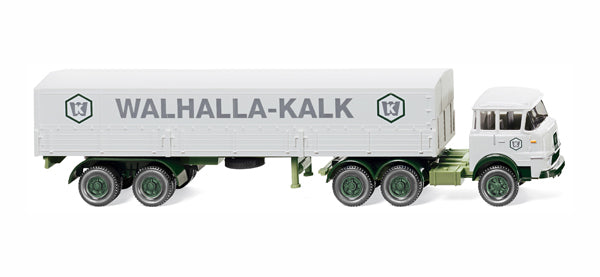 Wiking 048801 1/87 Scale Walhalla Kalk - Krupp 806 and Flatbed Trailer