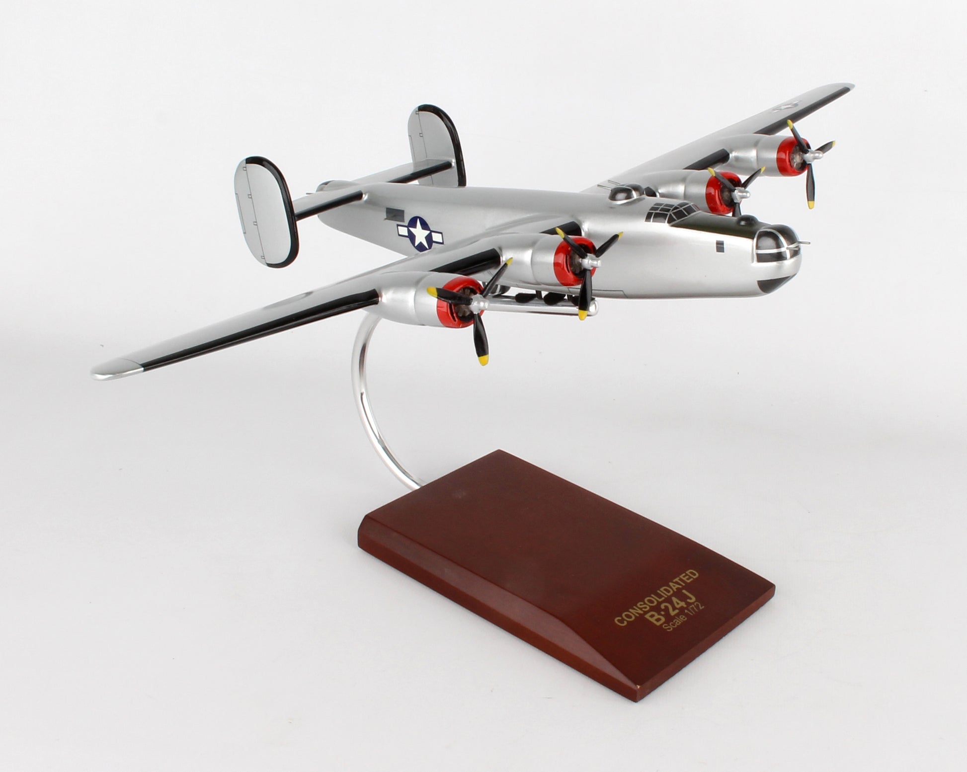 Executive Series A1272 Exec Ser B-24J Liberator Silver 1/72 (Ab24St)