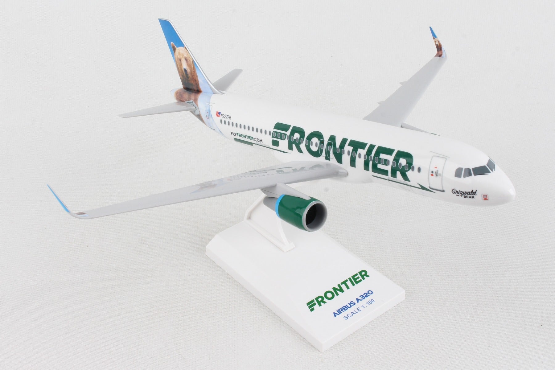 Skymarks SKR806 Skymarks Frontier A320 1/150 W/Sharklets Grizwald The Bear