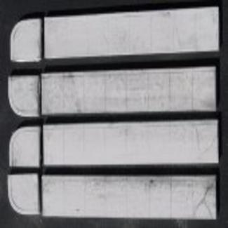 Downtown Deco 1036 Ho Aged Sidewalk Set