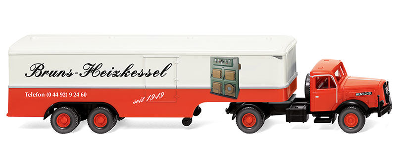 Wiking 051326 1/87 Scale Bruns - Henschel Tractor