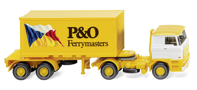 Wiking 052603 1/87 Scale P&O Ferrymasters - DAF Tractor