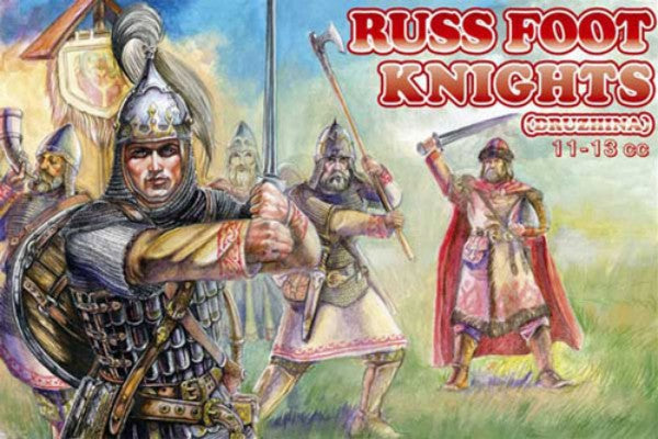 Orion Figures 72031 1/72 Russ Foot Knights XI-XIII Century (48)