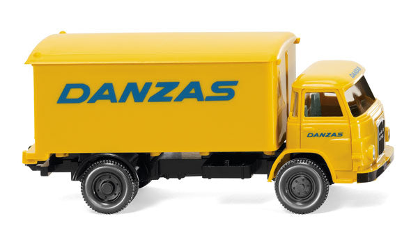 Wiking 054004 1/87 Scale Danzas - 1960 MAN 415 Box Truck High