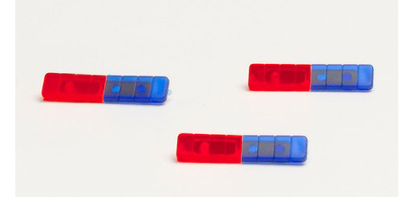 Herpa 054164 1/87 Scale Nautech Spectra LED Warning Light Bars 6 Pieces