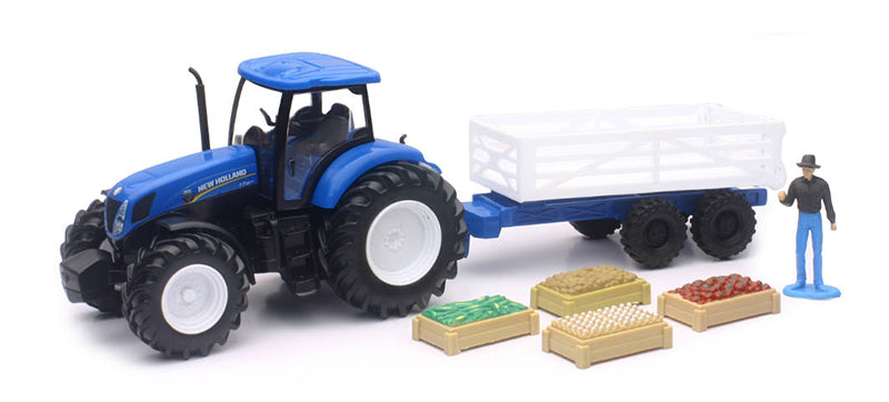 New-Ray 05523B 1/32 Scale New Holland T7000 Farm Tractor