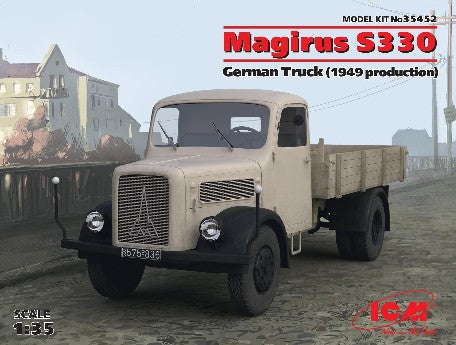 ICM Models 35452 1/35 German Magirus S330 1949 Production Truck (D)