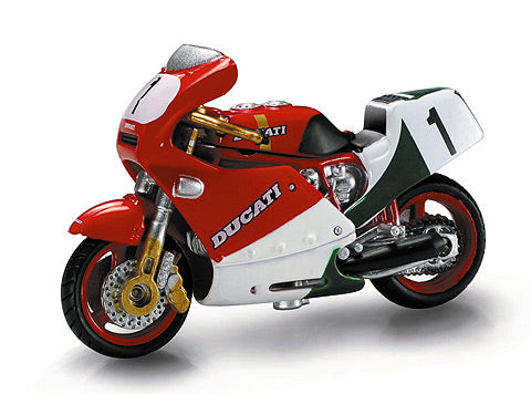 New-Ray 06037-5 1/32 Scale 1984 Ducati 750F1 Motorcycle Made of diecast metal