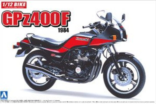 Aoshima 53270 1/12 1984 Kawasaki GPz400F Motorcycle