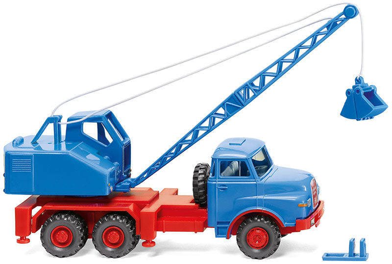 Wiking 066206 1/87 Scale MAN/Fuchs Crane Truck