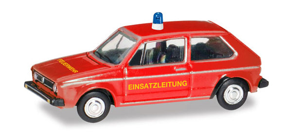 Herpa 066754 1/120 Scale Volkswagen Golf Fire Department high quality