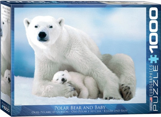 Eurographics 61198 Polar Bear & Baby Puzzle (1000pc)