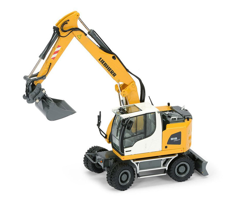NZG 9431 1/50 Scale Liebherr A 918 Compact V Wheeled Excavator