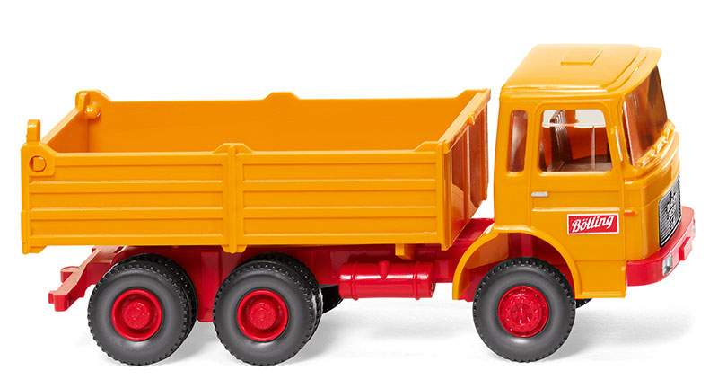 Wiking 067311 1/87 Scale Bolling - MAN High-side Dump Truck High Quality