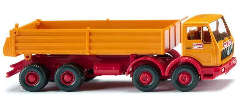 Wiking 067405 1/87 Scale Bolling - Mercedes-Benz New Generation Flatbed Dump Truck