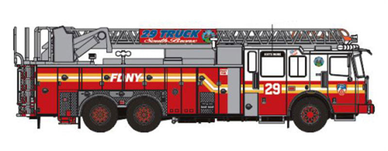 Pcx87 0690 1/87 Scale FDNY Bronx Fire Service