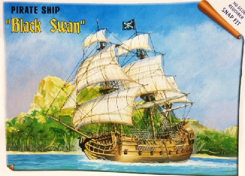 Zvezda 6514 1/350 Black Swan Pirate Ship (Snap)