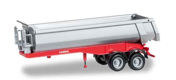 Herpa 076037 1/87 Scale Carnehl 2-Axle Dump Trailer