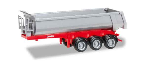 Herpa 076242 1/87 Scale Carnehl 3-Axle Dump Trailer