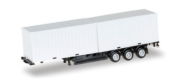 Herpa 076494 1/87 Scale 40' Krone Container Chassis