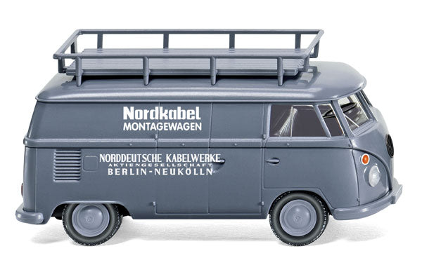 Wiking 079715 1/87 Scale Nordkabel - Volkswagen T1 Box Van High Quality