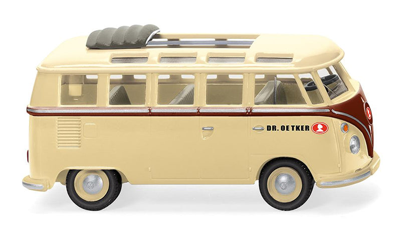 Wiking 079723 1/87 Scale Dr Oetker - Volkswagen T1 Samba Bus High