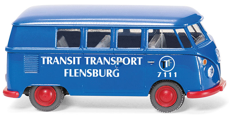 Wiking 079731 1/87 Scale Transit Transport Flensburg - Volkswagen T1 Bus High