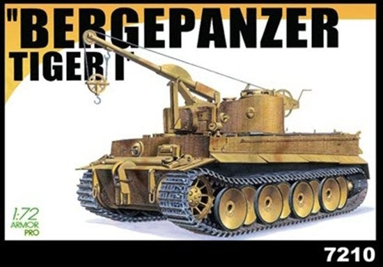 Dragon Models 7210 1/72 Bergepanzer Tiger I spzAbt 508 Tank w/Zimmerit Italy 1944