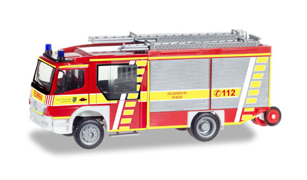 Herpa 93132 1/87 Scale Fire Service - Mercedes-Benz Atego Ziegler Z-Cab LF