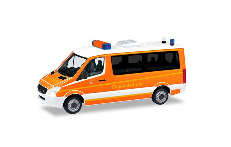 Herpa 93898 1/87 Scale Fire Service - Mercedes-Benz Sprinter Command Vehicle high